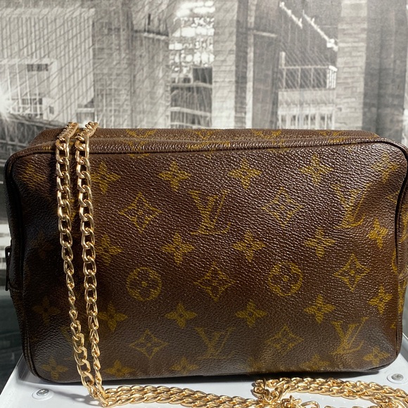Authentic Louis Vuitton Vintage Monogram Cosmetic Bag